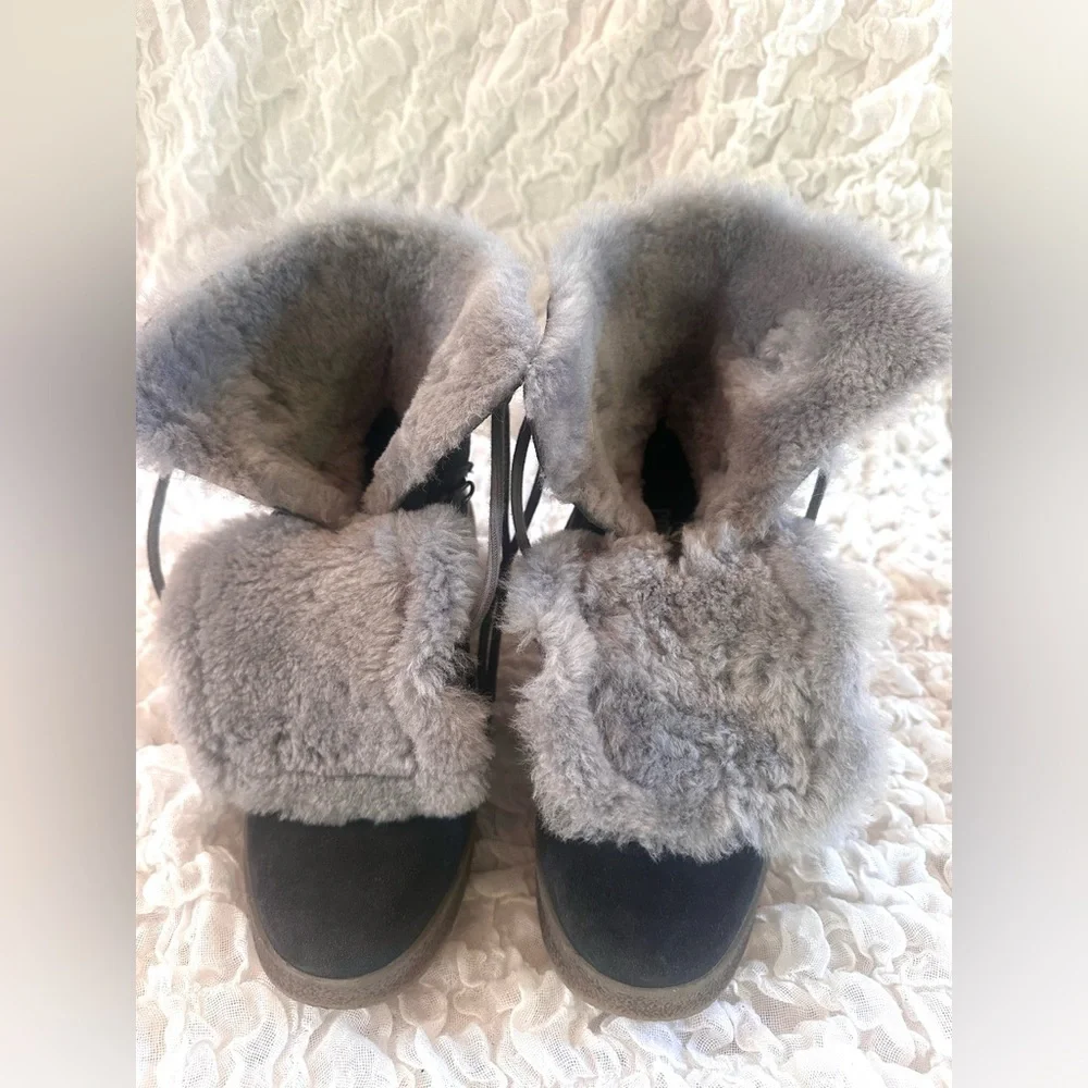 Cougar Dylan Waterproof Wedge Mid-Calf Boots Size 8 EU38.5 - Picture 9 of 10